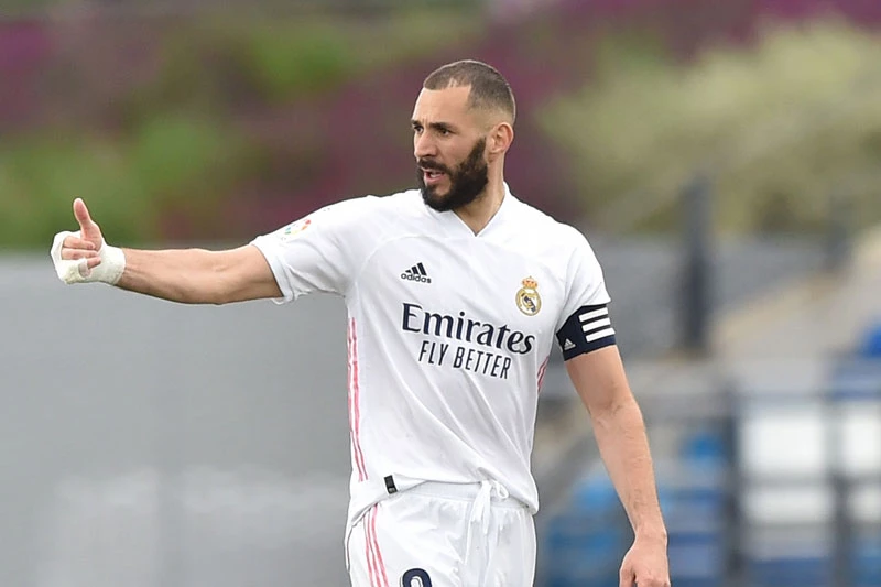 Tiền đạo: Karim Benzema.