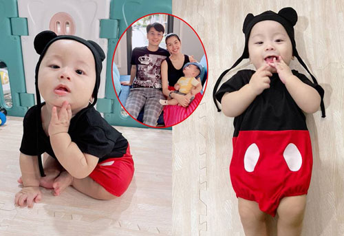 Đăng ảnh con trai đáng yêu, Á hậu Thúy Vân tự nhận bị 'nghiện con' đến mức không biết làm sao