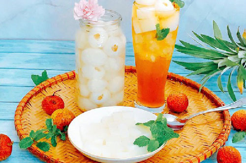 Hướng dẫn 6 bước làm trà vải tại nhà ngon như ngoài tiệm