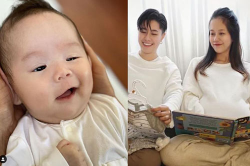 Người yêu đồng giới đăng tải loạt ảnh mới nhất của con An Nguy: Xinh xắn và giống hệt mẹ ở điểm này