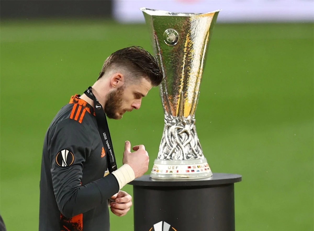 De Gea khiến MU thua Villarreal trong trận chung kết Europa League (Ảnh: Reuters).