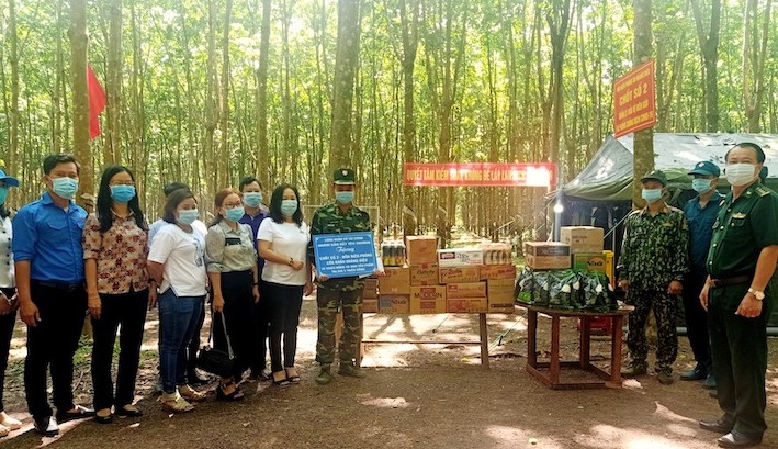 Bình Phước: Hơn 1,2 tỷ đồng hỗ trợ chống dịch Covid-19