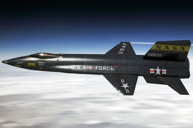 North American X-15. Ảnh: DeviantArt.