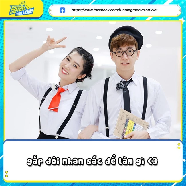 Running Man Vietnam: Không phải Lan Ngọc, người được ghép với Ngô Kiến Huy là Thúy Ngân, nhìn quá đẹp đôi - Ảnh 1.