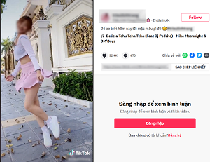 Phẫn nộ vì video phản cảm, cổ xúy hành vi quấy rối tình dục của TikToker Việt