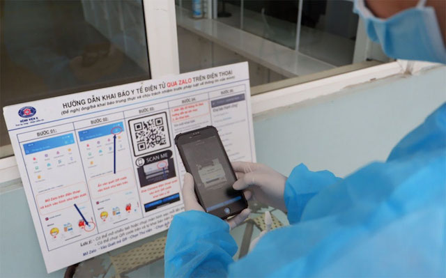 TP.HCM: Yêu cầu người dân đến chợ phải khai báo y tế