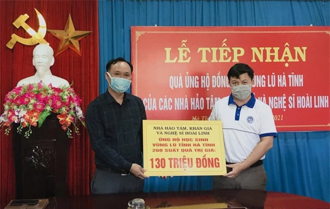 Hoài Linh đã giải ngân xong tiền ủng hộ miền Trung, số tiền tổng kết lại hơn 15 tỷ đồng - Ảnh 1.