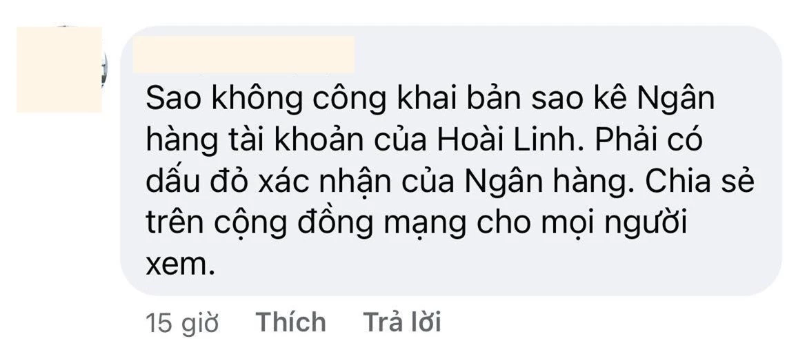 Khán giả đồng loạt yêu cầu NS Hoài Linh làm 1 việc sau khi ekip giải ngân xong 15,2 tỷ đồng quỹ cứu trợ miền Trung - Ảnh 4.