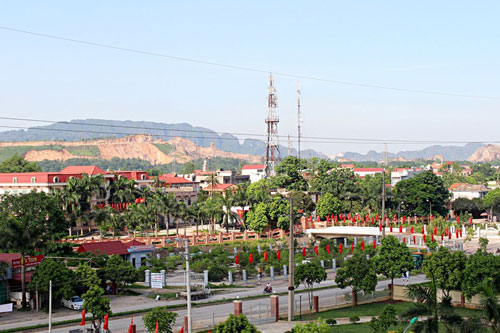 Những thị trấn ở nước ta có tên rất ngắn