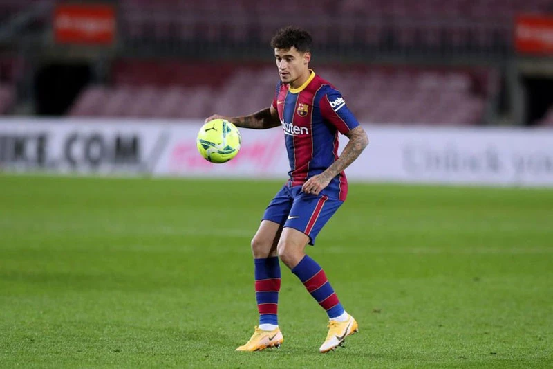 Coutinho không thể cứu vớt tương lai ở Barca. Ảnh: Getty.