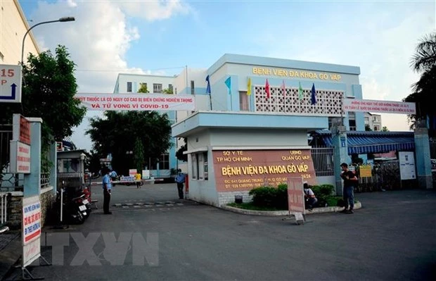 Bệnh viện Đa khoa quận Gò Vấp. (Ảnh: TTXVN)