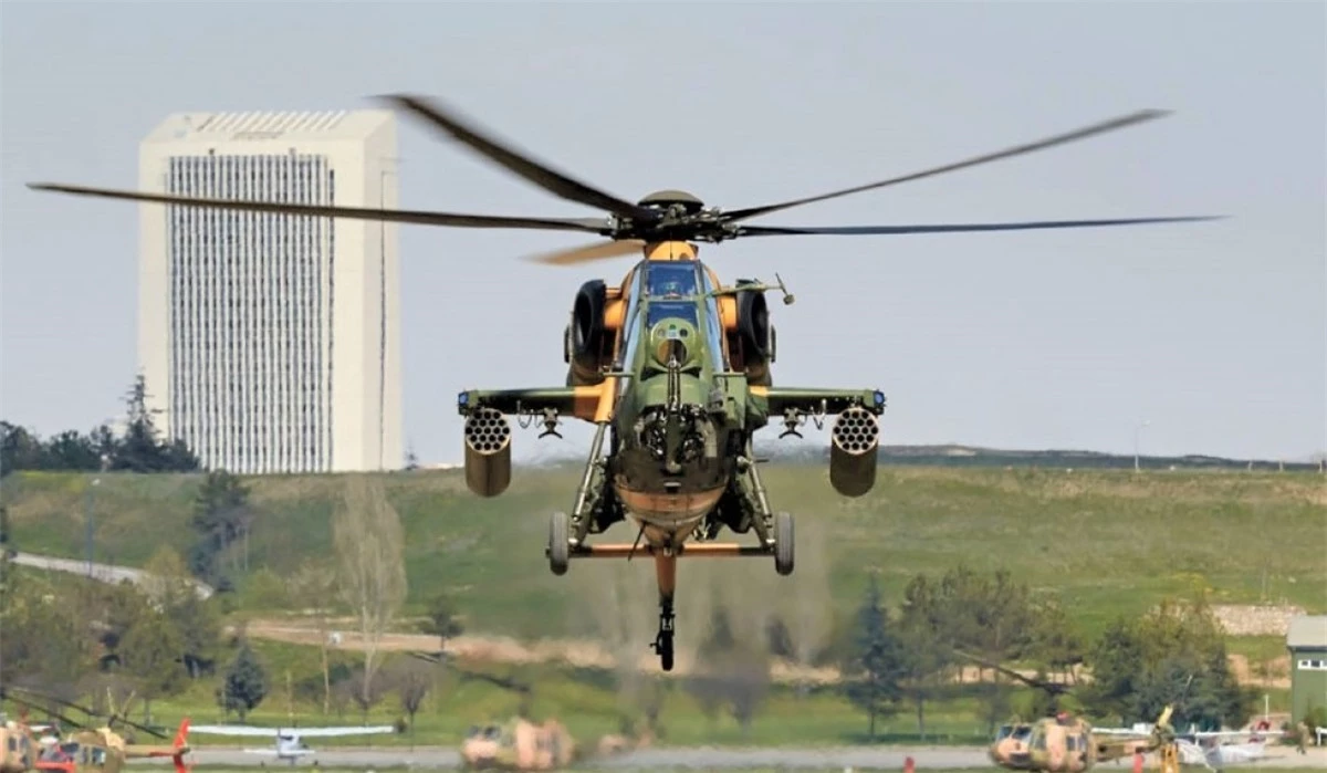 T-129 Atak là trực thăng đa nhiệm vụ có khả năng trinh sát/giám sát, chống tăng và hỗ trợ đường không tầm gần; Nguồn: defenceturkey.com
