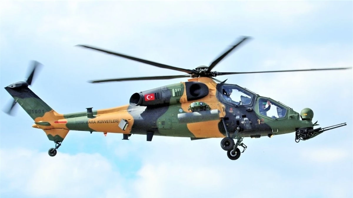 T-129 Atak là trực thăng do Thổ Nhĩ Kỳ chế tạo sử dụng động cơ Mỹ; Nguồn: wikipedia.org