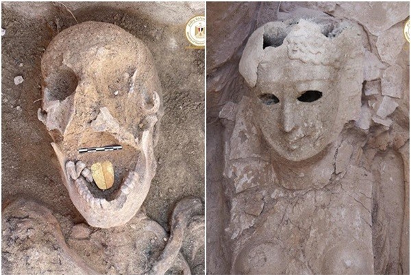 Xác ướp 2000 năm tuổi được khai quật, bất ngờ chiếc lưỡi bằng vàng bí ẩn 1