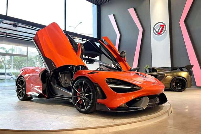 Siêu xe McLaren 765LT thứ ba cập bến Việt Nam