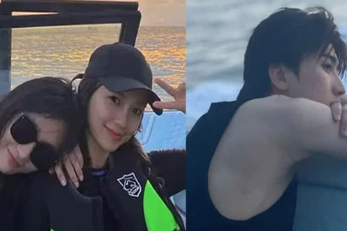 Chỉ một bức ảnh, Angelababy bị nghi đang hẹn hò với đàn em kém 9 tuổi Thái Từ Khôn