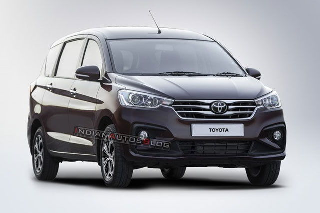 Toyota sắp trình làng xe 7 chỗ phát triển từ Suzuki Ertiga
