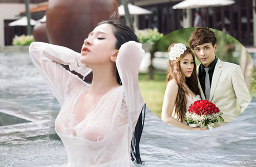 Vợ cũ Hồ Quang Hiếu gây chú ý khi tung loạt ảnh gợi cảm