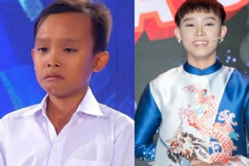 Hồ Văn Cường thay đổi sau khi làm con nuôi Phi Nhung, đáng chú ý có việc đánh phấn dày, tô môi hồng