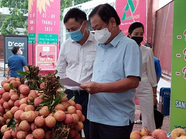 Theo Bộ trưởng Lê Minh Hoan, kết nối tiêu thụ nông sản là dịp để tạo dựng lại hình ảnh nông sản Việt Nam. 