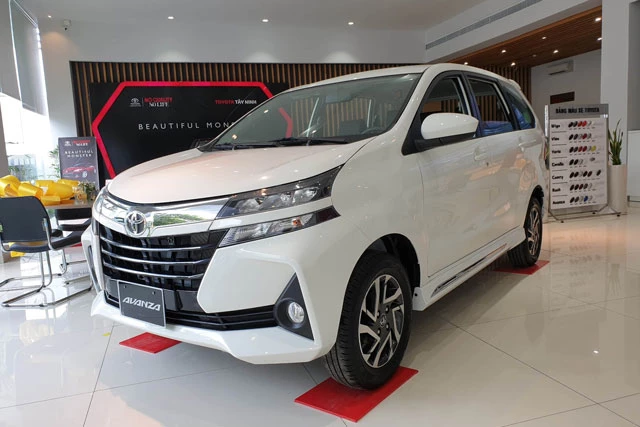 1. Toyota Avanza (doanh số: 2 chiếc). Ảnh: Toyota Tây Ninh 3S.