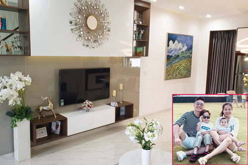 Không gian bên trong ngôi nhà khang trang của 'Hoàng tử xiếc' Quốc Cơ và MC Hồng Phượng