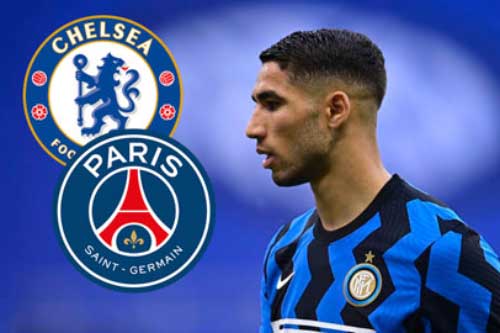 PSG đặt giá 60 triệu euro cho Hakimi, Chelsea lập tức đưa đề nghị 'chất' hơn hẳn