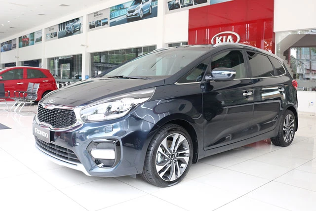 9. Kia Rondo (doanh số: 57 chiếc). Ảnh: Kia Long Biên.