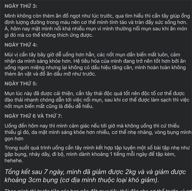 Uống nước ép cần tây có thực sự giúp bạn giảm cân? - 2