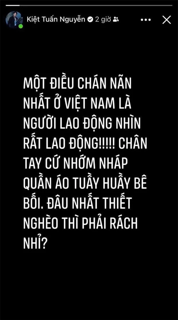 Stylist thân cận của Hồ Ngọc Hà gây phẫn nộ vì phát ngôn xúc phạm người lao động - Ảnh 1.