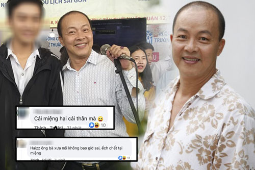 Netizen phản ứng gay gắt sau tin NS Đức Hải bị cho thôi chức Phó Hiệu trưởng, yêu cầu tước luôn danh hiệu NSƯT