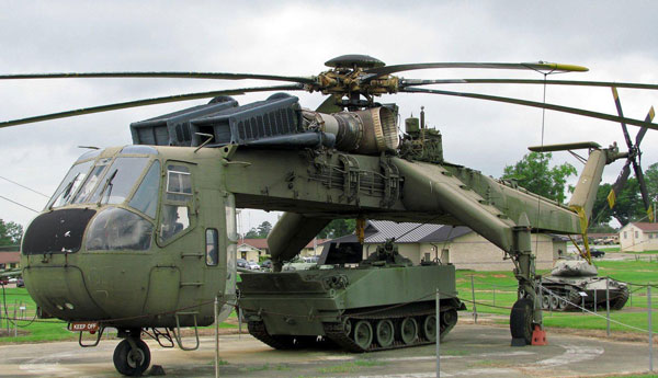 Khám phá dòng trực thăng khổng lồ siêu dị từng được biên chế trong không quân Mỹ