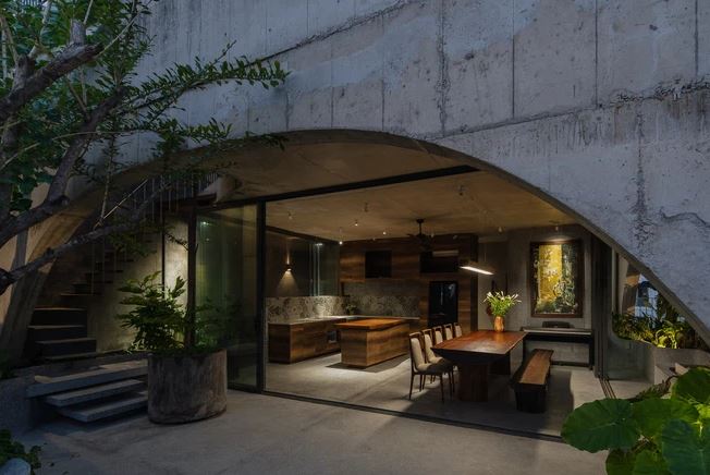 Căn nhà lãng mạn ngập tràn cây xanh