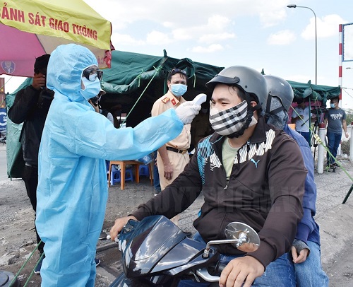 Bình Dương: Người đến từ tỉnh, thành có dịch phải khai báo y tế, báo cáo chính quyền địa phương
