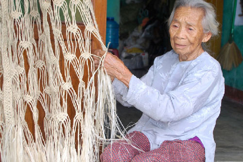 Đến Cù lao Chàm xem đan võng ngô đồng