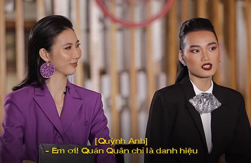 Quỳnh Anh The Face phát ngôn "Quán quân chỉ là danh hiệu", cộng đồng mạng mỉa mai: "Ừ nhưng chị có được nó chưa?"