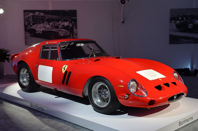 Top 10 xe hơi đắt nhất từng được bán đấu giá: Ferrari 250 GTO đầu bảng