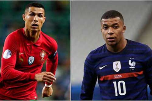 Ronaldo, Mbappe được chọn vào đội hình trong mơ của EURO 2020
