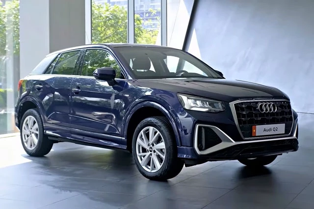 Audi Q2 2021. Ảnh cắt từ clip.