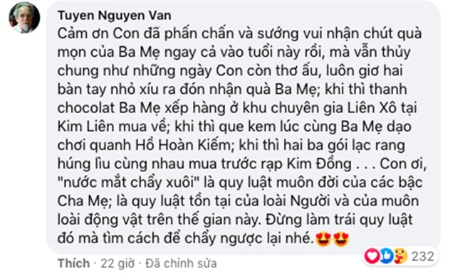 BTV Thu Uyên lần đầu tiết lộ chuyện phải tiêu lương hưu của bố ruột  - Ảnh 3.