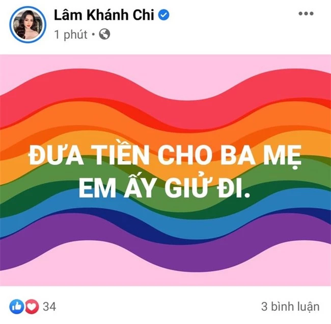 Lâm Khánh Chi bất ngờ đăng trạng thái giữa đêm rồi xóa vội, bị nghi ẩn ý vụ Phi Nhung - Hồ Văn Cường - Ảnh 1.