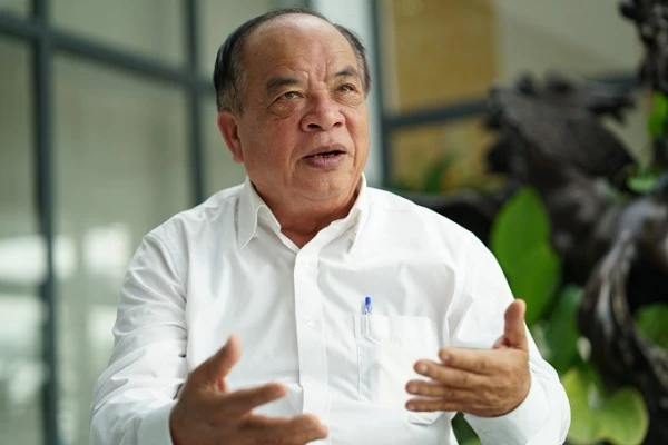 Ông Nguyễn Hồng Lam, Chủ tịch Hội đồng quản trị Tập đoàn Quế Lâm, Trưởng ban vận động thành lập Hội Nông nghiệp tuần hoàn Việt Nam. 