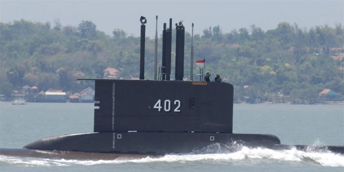 Tàu ngầm KRI Nanggala-402 của Indonesia. Ảnh: Getty