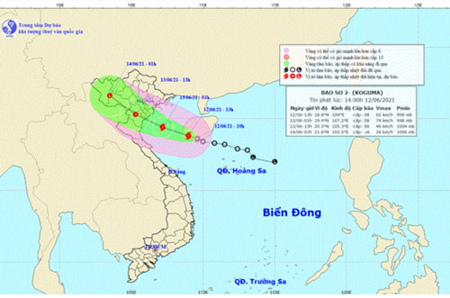 ĐIỂM TIN TỐI (12/6): Thêm 104 ca mắc Covid-19 mới; áp thấp nhiệt đới đã mạnh lên thành bão số 2 Koguma