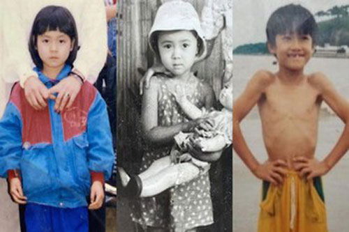 Hồng Diễm, Lương Thu Trang khoe ảnh thơ ấu cực xinh, dàn sao để lại bình luận hài hước