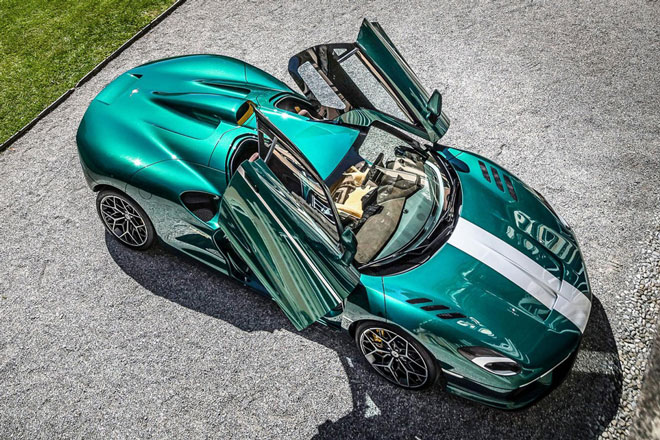 Chi tiết Arese RH95, siêu xe đặc biệt được sinh ra từ Ferrari F8 Tributo