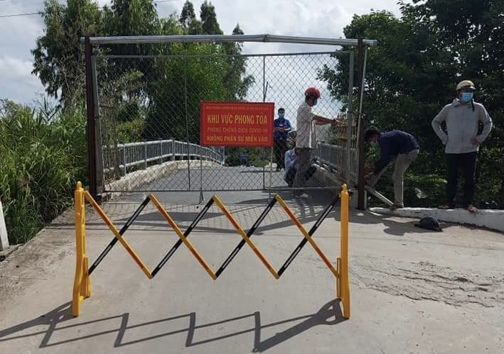 Tiền Giang: Giãn cách thị xã Cai Lậy và huyện Cái Bè theo Chỉ thị 16