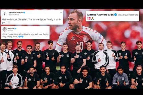 Eriksen nhận giải cầu thủ hay nhất trận Đan Mạch vs Phần Lan