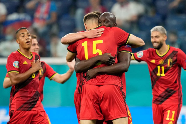 Kết quả, BXH EURO 2020 đêm 12, rạng sáng 13/6: Bỉ đại thắng Nga, Đan Mạch bại trận