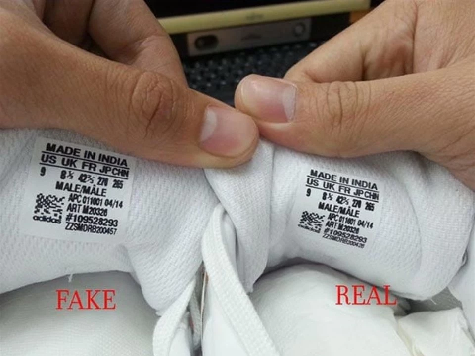 Cách phân biệt giày Adidas thật giả đơn giản